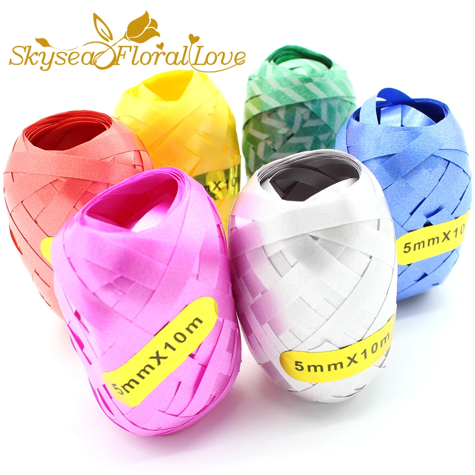 Fabric 5mm 10meter Pink Plastic ribbons Wedding Party Handmade