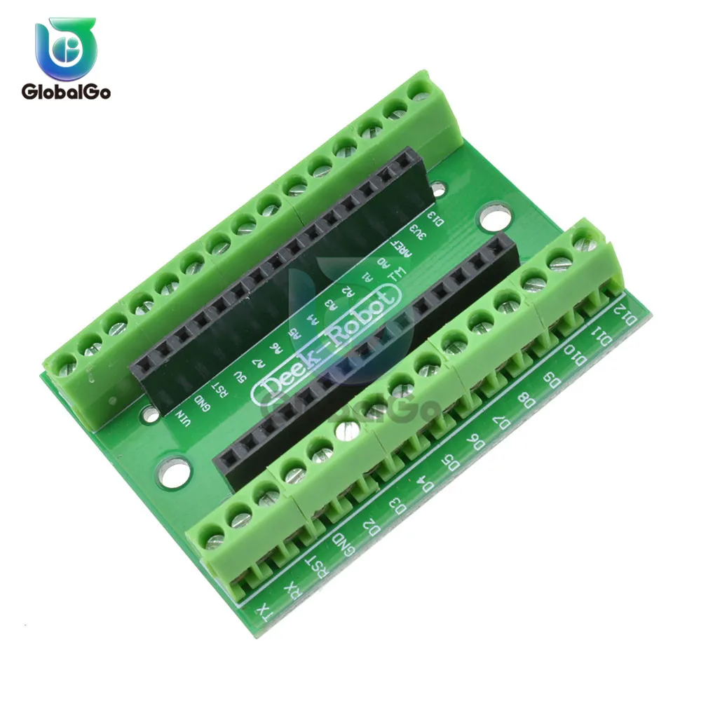

NANO V3.0 Controller Terminal Adapter Expansion Board For Arduino AVR ATMEGA328P