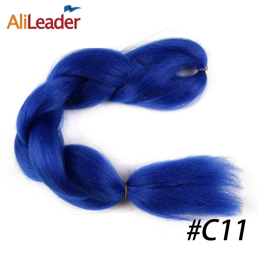 #14 AliLeader, 24 дюйма, синтетические волосы, чистый цвет, Омбре, Джамбо, косички, афро, крученая косичка, фиолетовые волосы, вязанная косичка для наращивания, 100 г - Цвет: #14