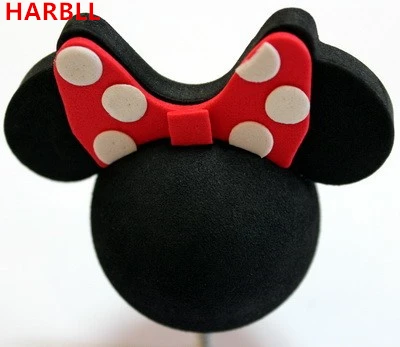 

1PCS Magic Mickey Minnie Mouse Antenna Ball Aerial Topper Balls Toppers Cartoon Car Roof Decoration For Cars