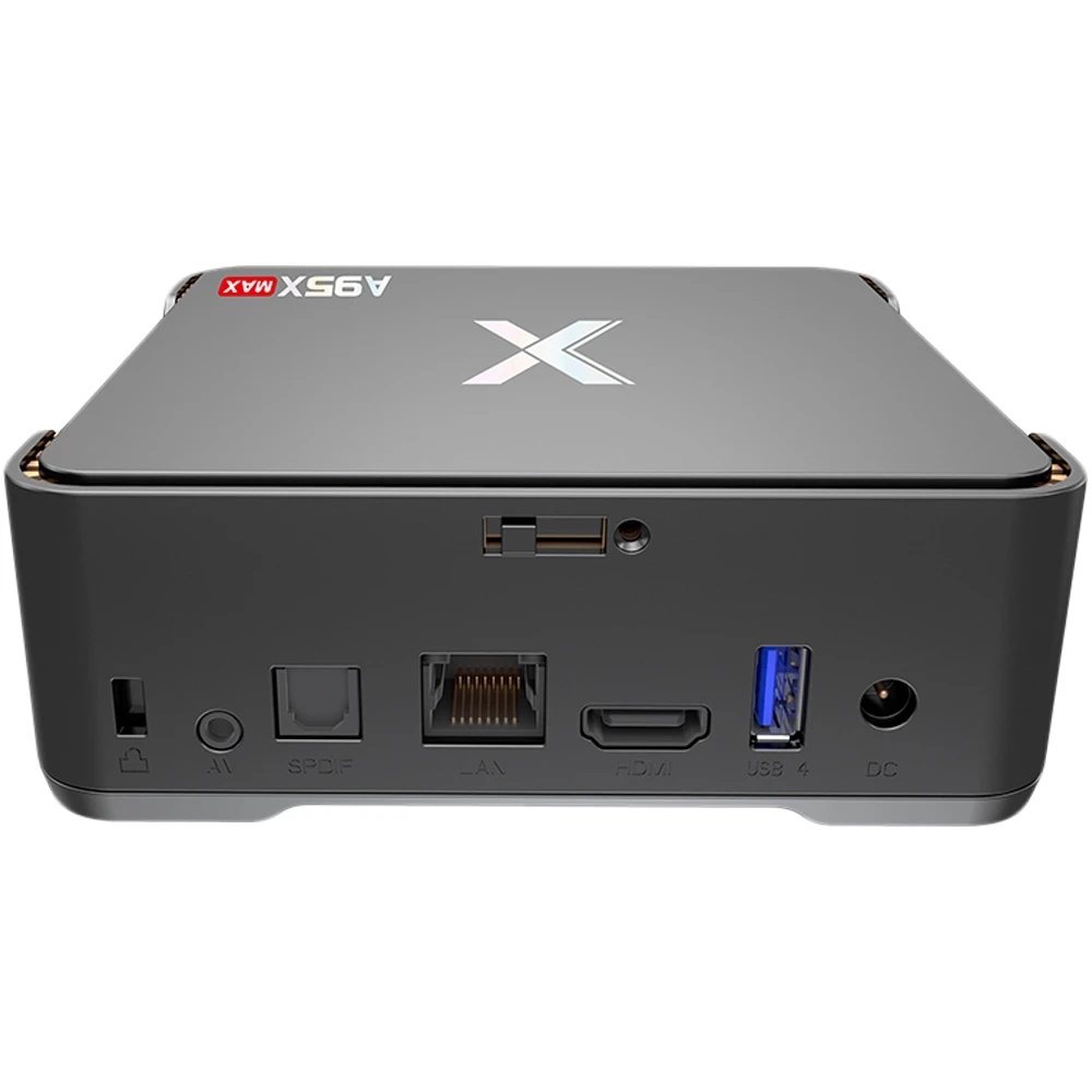 A95X Max caja de TV inteligente Android8.1 Amlogic S905X2 WiFi Set Top Box 4 GB RAM 64 GB ROM 2,4G /5G WiFi 4 K H.265 BT4.0 reproductor de medios - 5