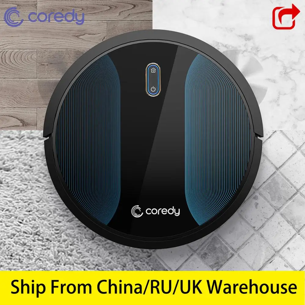 Coredy R500+ Smart Cleaning Robot Vacuum Cleaner Wet Robotic Mop