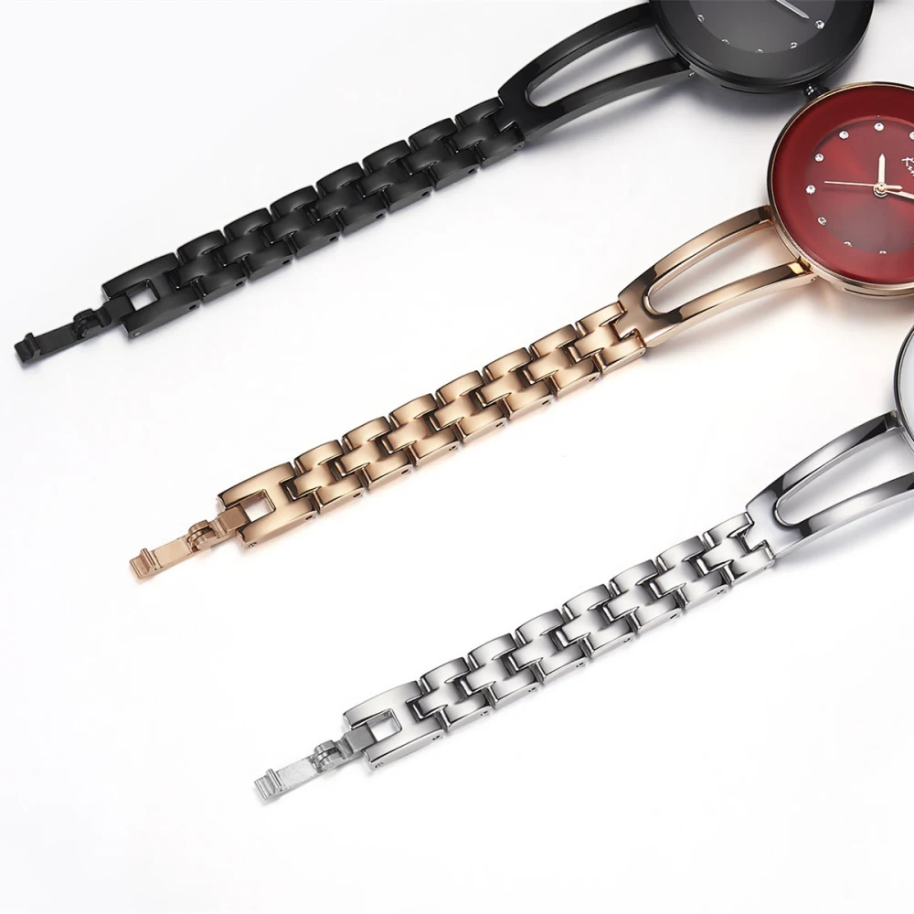 KIMIO Double Ring Dial Design Quartz Bracelet Watch Strap Rhinestone Wristwatch Women Watches Top Brand Luxury Ladies Watch Gift KIMIO Double Ring Dial Design Quartz Bracelet Watch Strap Rhinestone Wristwatch Women Watches Top Brand Luxury Ladies Watch Gift