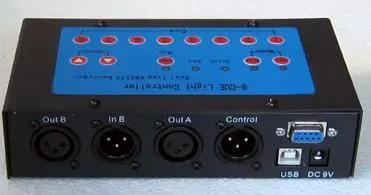 

Free Shipping The smart offline USB-DMX512 controller,Stage lighting controller