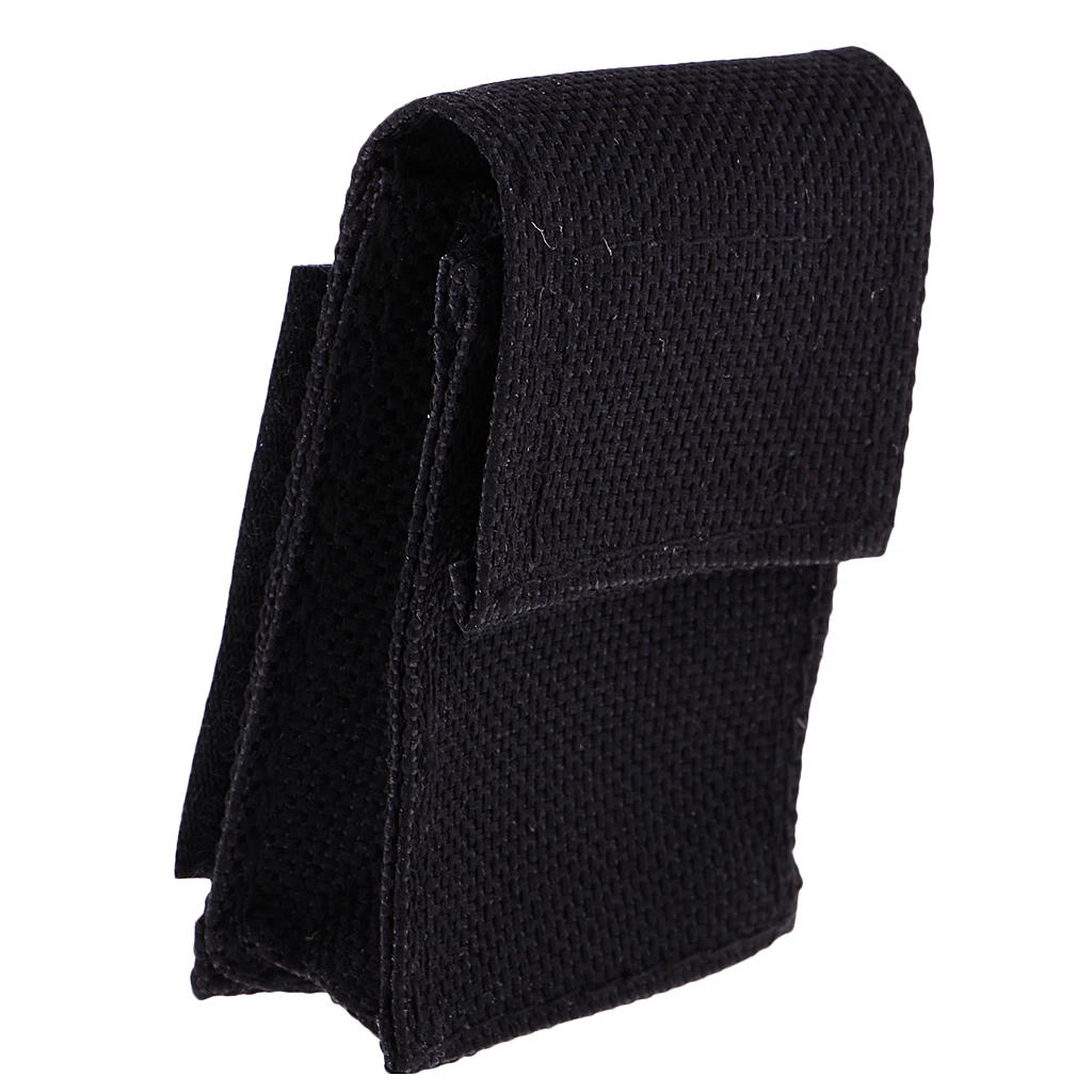 Nylon Guitar Battery Bag Musical Instrument Bass Battery Cover Holder Bag Box 9V for Electric Guitar Replacement Accessories
