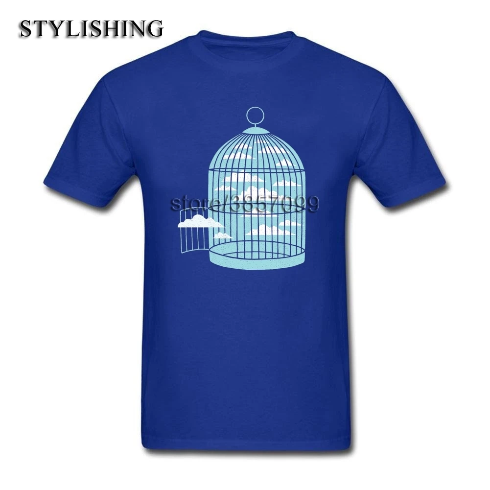 2018 Fashion Tops Men TShirts Casual Cotton Round Collar Free as a Bird Short Sleeve T-Shirt For | Мужская одежда