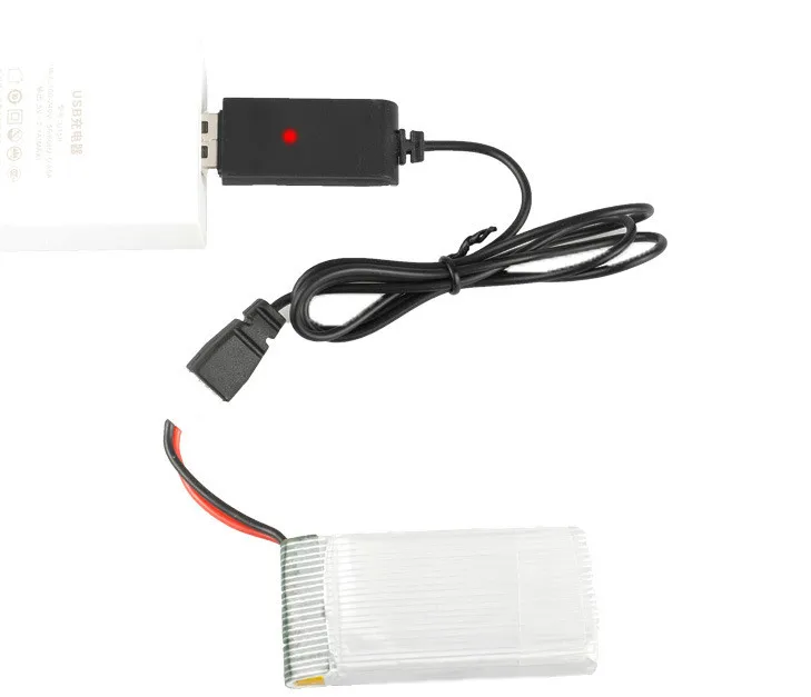 Лучший X5 X5C X5SC X5A USB Кабель зарядного устройства для R/C квадрокоптера Rc ЗАПАСНЫЕ ЧАСТИ кабель XH
