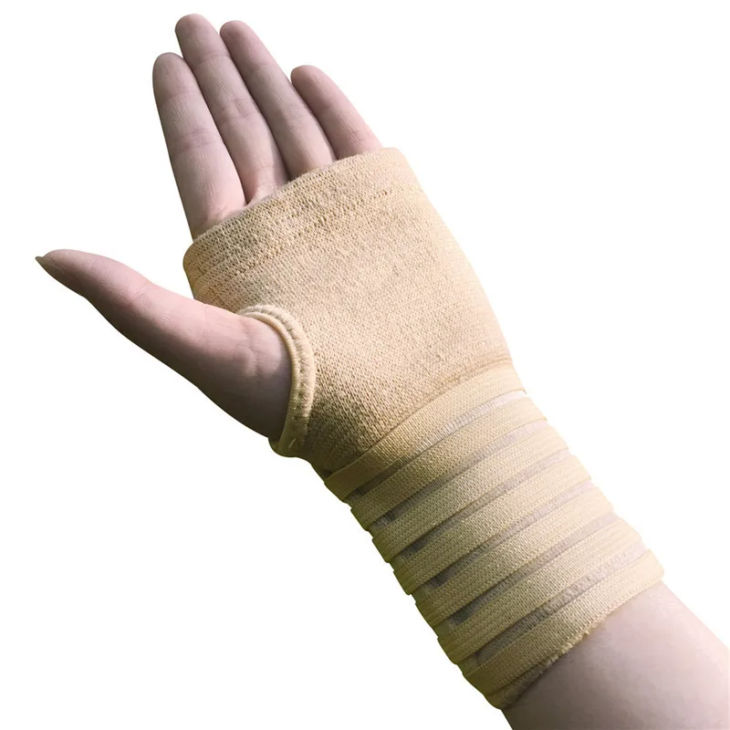 

1 Pair Sport Wrist Support Braces Athletic Gloves Fitness Bandages for Basketball Badminton Volleyball Tennis