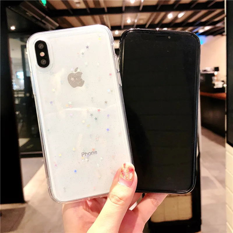 Мягкий чехол с блестками и звездами для huawei p20 Lite p30 mate20 pro Nova 2 Plus P8 lite 2017 P9 P10 P20 Pro Honor