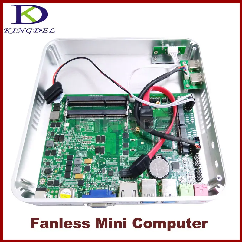 4 ГБ ОЗУ/500 Гб HDD Intel i3 двухъядерный мини пк сетевой компьютер Wifi HDMI USB 3 0 VGA Windows 7 / 8