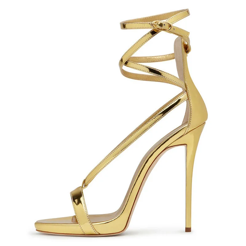 

Moraima Snc Gold/silver Lady Elegant Super Thin Heels Sexy Cozy Solid Solid Stilettos Woman Pumps Party Female Fashion Sandals