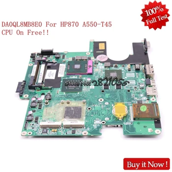 

Nokotion Laptop Motherboard DA0QL8MB8E0 for Hasee HP870 a550-t45 Notebook Main Board s478 PM45 512MB video DDR2 free cpu