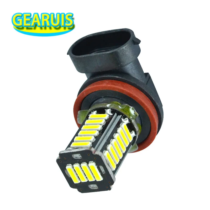 

10pcs Car fog light H8 H11 28 SMD 7020 LED 280MA H9 H10 HB3 9005 HB4 9006 H7 Car Styling DRL Driving Light Daytime running light
