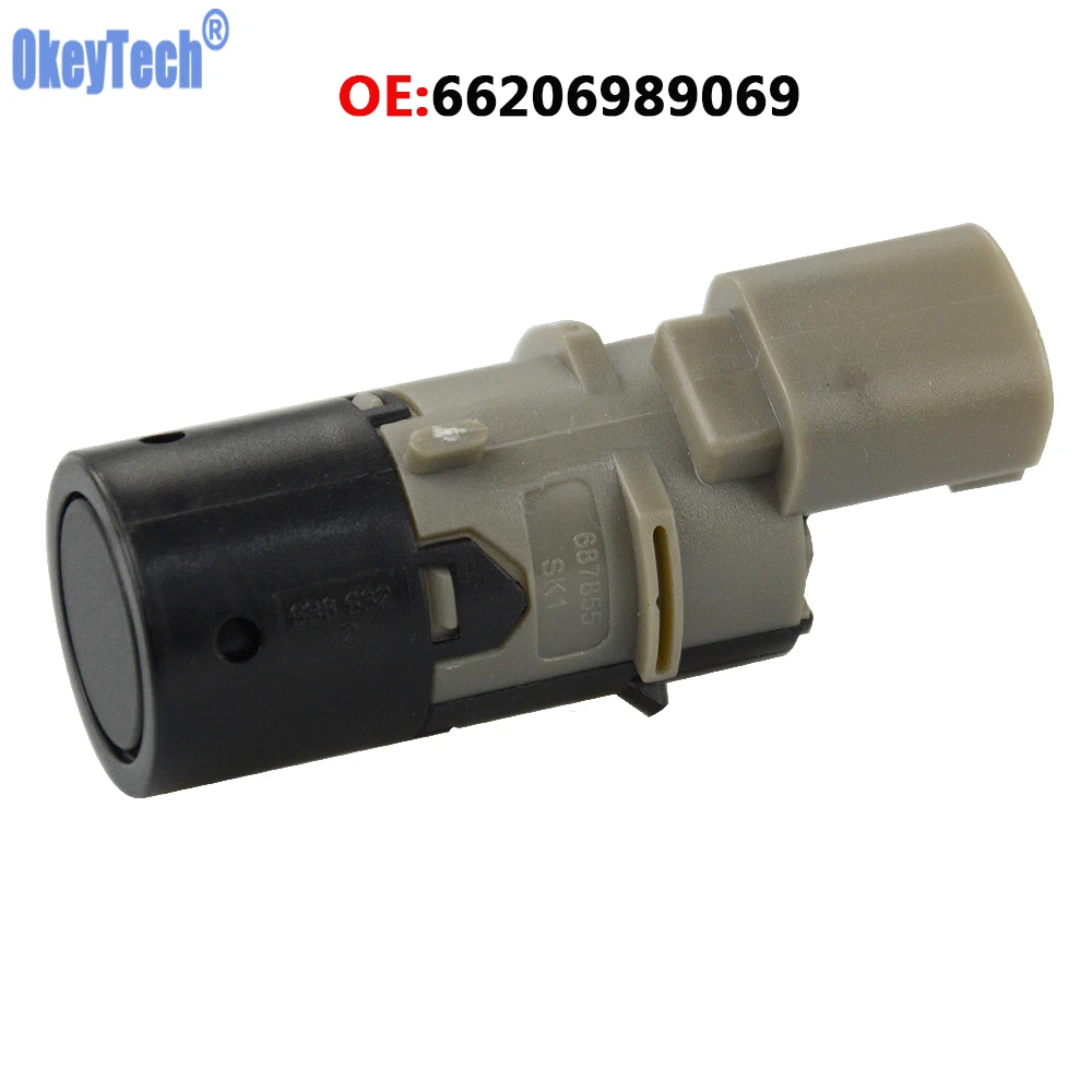 

OkeyTech 1PC Parktronic PDC Parking Sensor For BMW E39 E46 E53 E60 E61 E63 E64 E65 E66 E83 X3 X5 66206989069 Parking Assistance