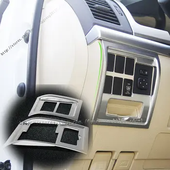 

For Toyota Land Cruiser LC200 2016-17 ABS Headlight adjustment trim cover 2PCS