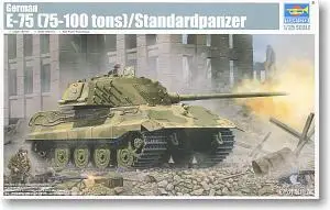 Модель масштаба 1/35 Trumpeter 01538 немецкая E-75 Колесница | Игрушки и хобби