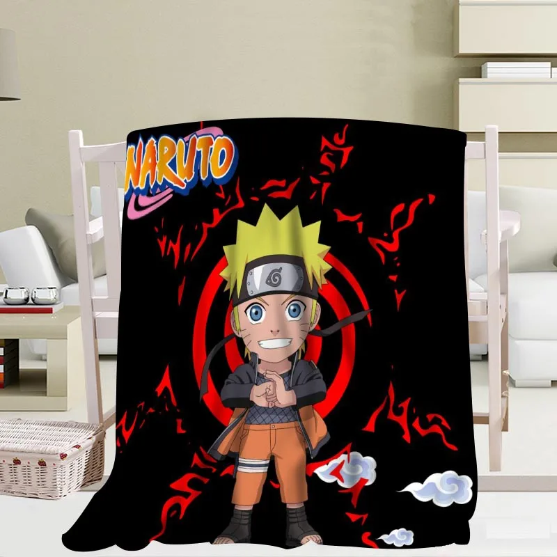 

P+ Naruto Blanket Soft DIY Sofa Bed Throw Blanket Kid Adult Warm Custom Blanket Size 56x80Inch50X60Inch40X50Inch