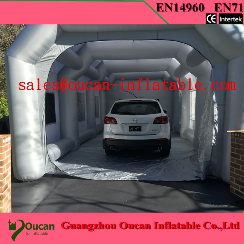 Free shipping10x5x3.5M  inflatable spray booth inflatable paint booth tent inflatable car spray booth for sale