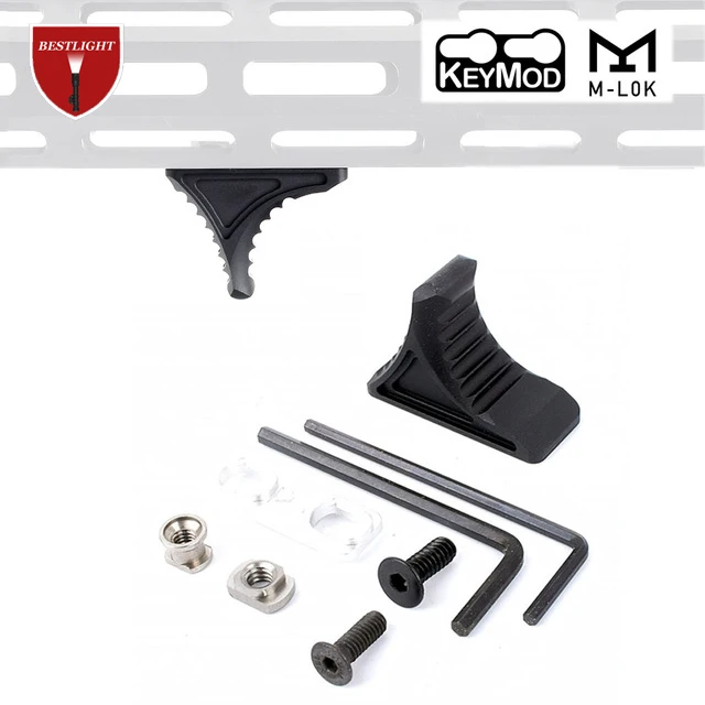 Keymod M LOK Handstop Kit Angeled Foregrip аксессуары с направляющей тактической защитной для AR15