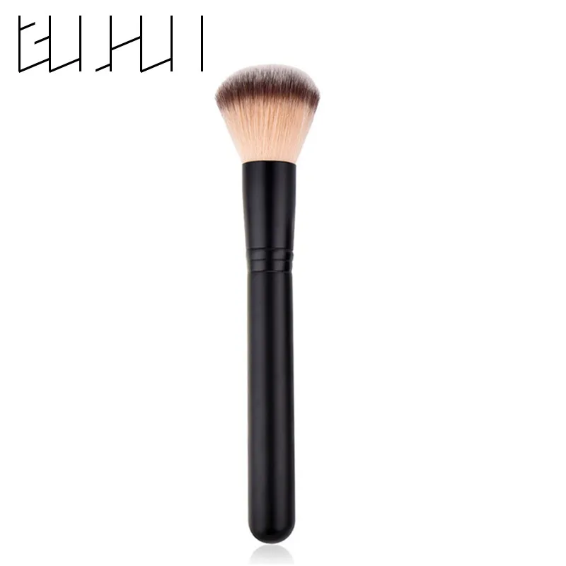 1Pcs Single Makeup Brush Loose Powder Brush With Wooden Handle Make Up