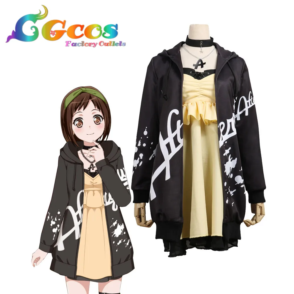 

CGCOS Cosplay Costume BanG Dream ! Afterglow second key visual Hazawa Tsugumi Daily Dress Anime Uniform Halloween Anime Game