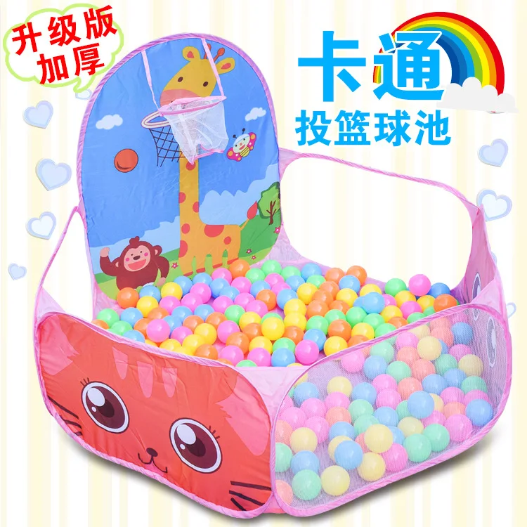 

Portable Baby Playpen Children Outdoor Indoor Ball Pool Play Toys Tent Kids Safe Foldable Game Pool of Balls for Kids Gifts