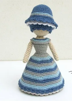 

crochet toys amigurumi doll girl model number XC041027