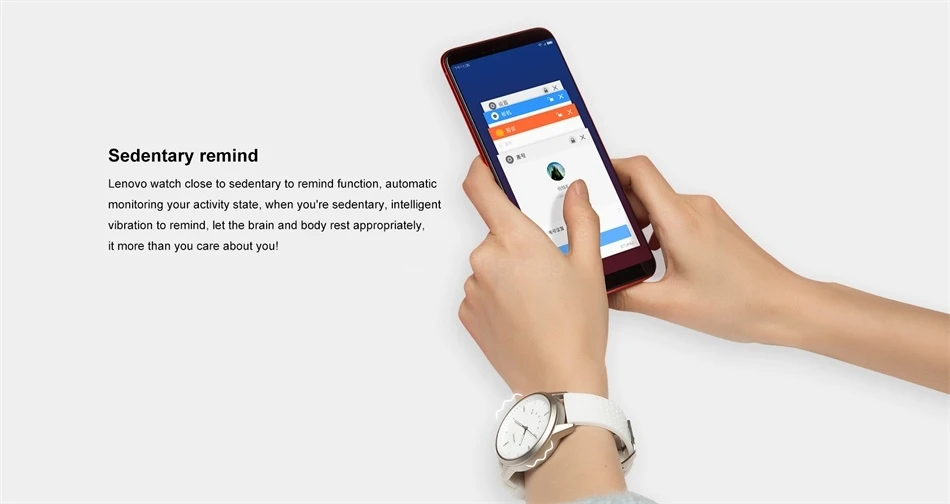 Оригинальные Смарт часы Lenovo Watch 9 5ATM водонепроницаемые умные с регулировкой