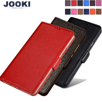 

JOOKI Leather Flip Case Cover For Sony Xperia 1 10 Soft Genuine Card Holder Wallet Phone Coque For Sony Xperia 10 Plus L3