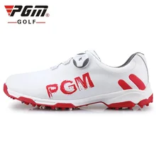 Мужские водонепроницаемые спортивные туфли для гольфа, лакированные ручки с пряжкой, тренировочные кроссовки, мужские дышащие Нескользящие шипы для гольфа, обувь D0470