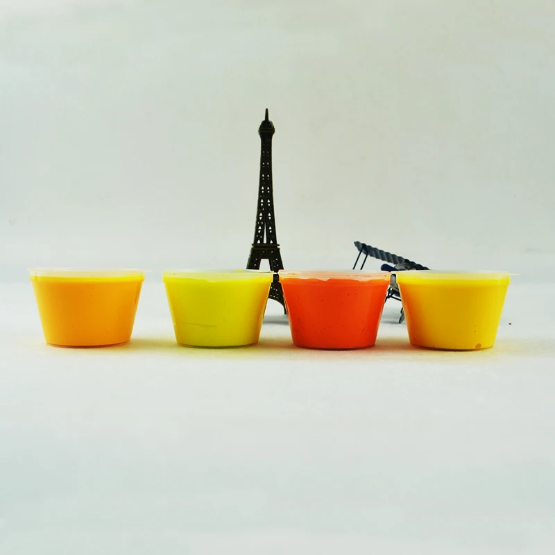 24 color Baby Speelgoed Crystal Gekleurde Klei Modder Intelligente DIY Squishy Hand Gum Slime Plasticine Rubber Modder Playdough