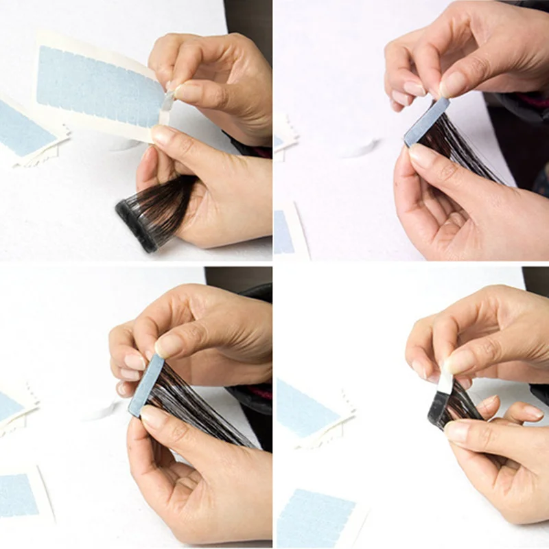 5 Pcs Strong Double Sided Tape Adhesive Wig Hair Extensions Tape HS11 5 Pcs Strong Double Sided Tape Adhesive Wig Hair Extensions Tape HS11