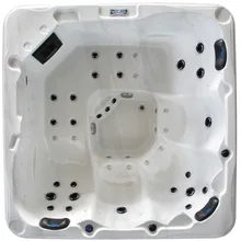 512B-3 сиденья 2 шезлонг простой угловой джакузи Ванна air jet джакузи
