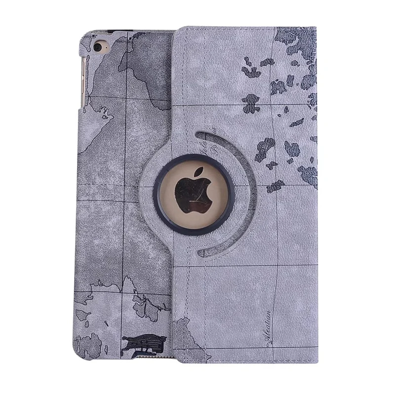 

ocube DHL/EMS Free Map Pattern 360 Degree Rotating Leather Case Cover With Stand Function For Apple Pro9.7 iPad Pro 9.7 Tablet
