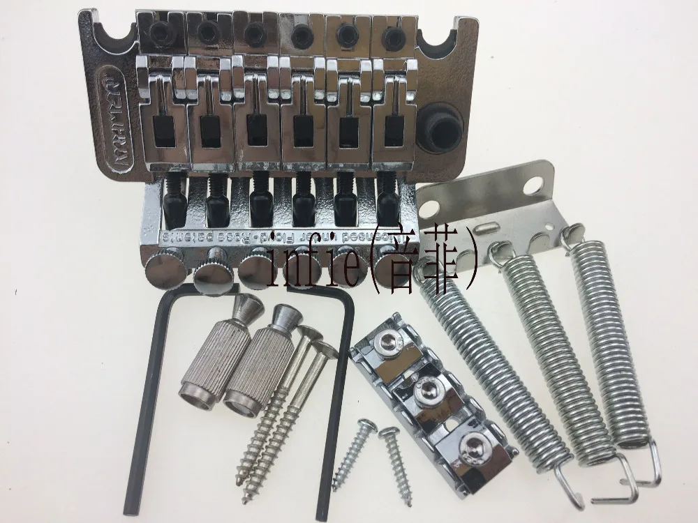 

6 String Electric Guitar Parts Accessories Floyd Rose Tremolo Bridge Double Locking Systyem