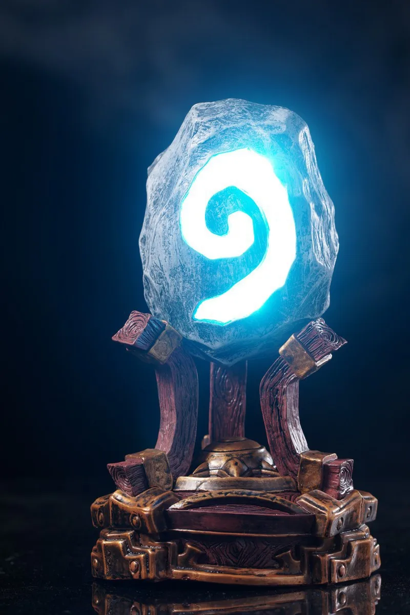 Hearthstone com Luz de Respiração Jogo Collectible Brinquedo Modelo Led