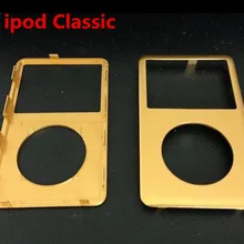 Металлический корпус золотистого цвета, передняя панель, лицевая панель, передняя панель, корпус для iPod Classic 6th 7th Gen 80gb 120gb 160gb