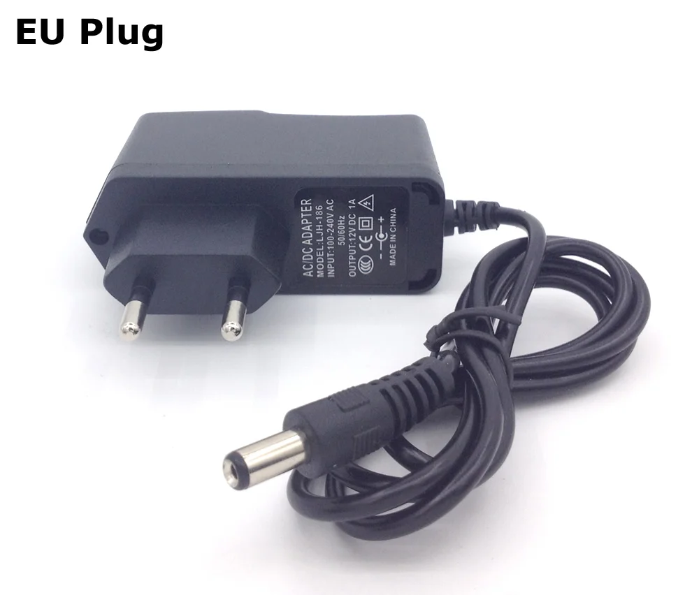 Источник питания для камеры видеонаблюдения ip камера DC 12V 1A EU plug