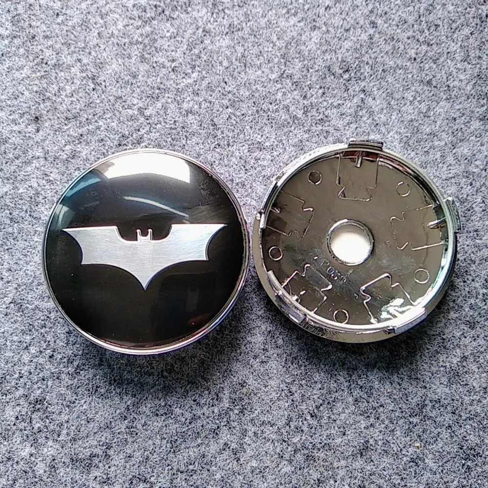 

60mm 56mm batman wheel center cap universal black car styling
