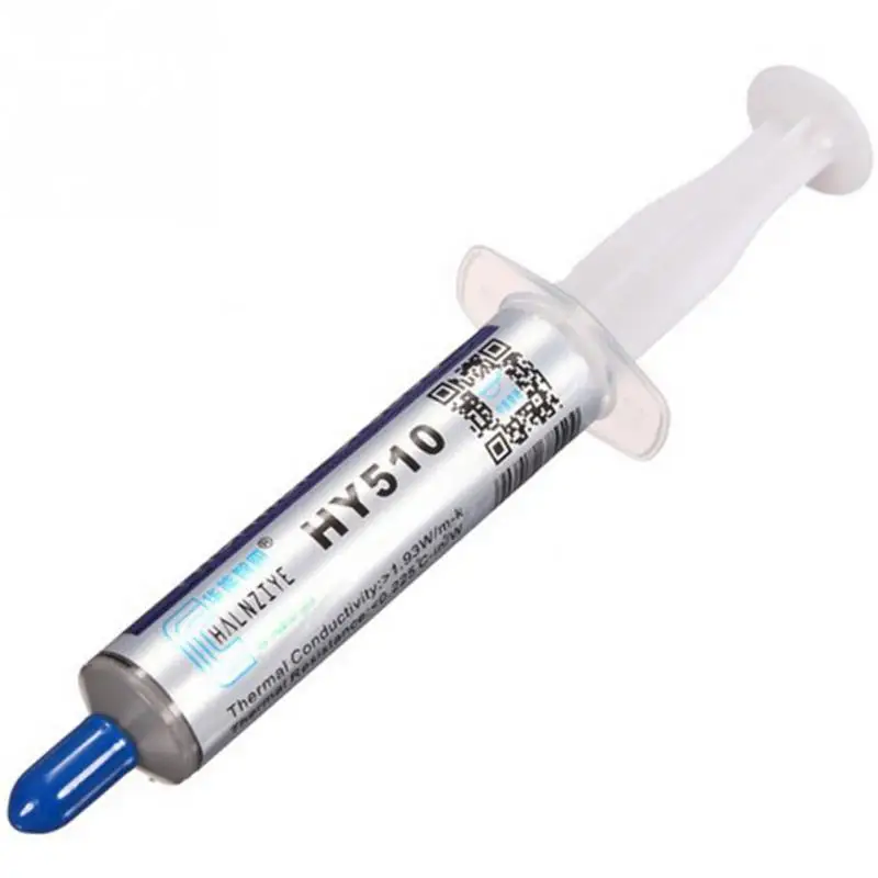 

CPU GPU LED silicone thermal conductive paste thermal grease thermal compound HY510 Gray 5g tube