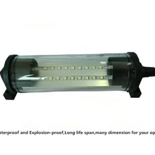 4 Вт 110 В/220 В светодиодный инструмент для машины Взрывозащищенная Лампа морской светодиодный водонепроницаемый станок Рабочая лампа с ЧПУ инструмент для станка с тройным светом