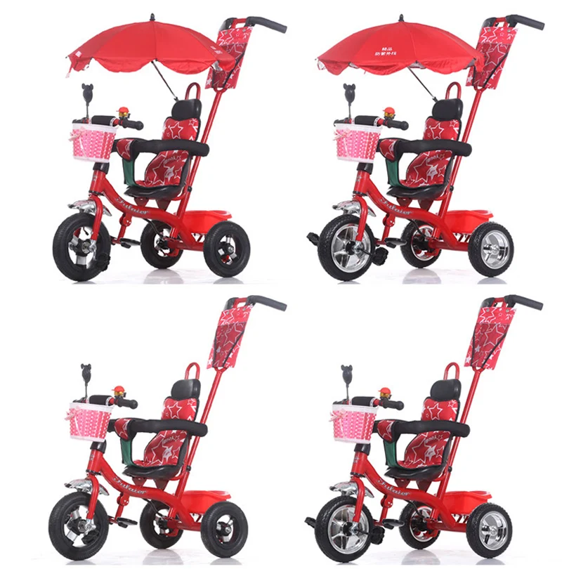 Baby Stroller pram bb rubber wheel Inflatable tires Child tricycle
