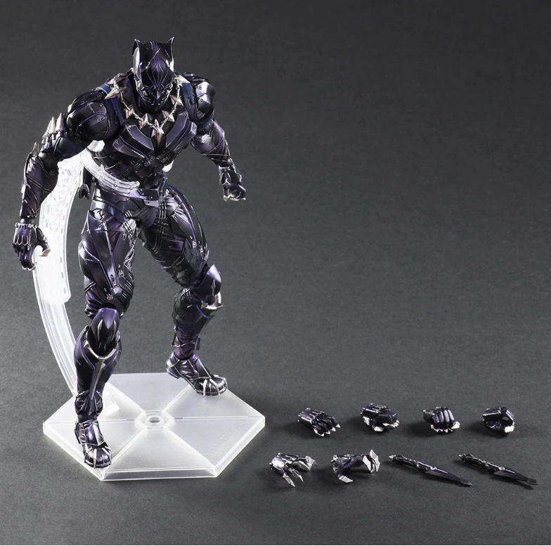 Играть искусств PA Marvel Avengers Black Panther фигурку игрушки Кукла Коллекция 25 см | Игрушки