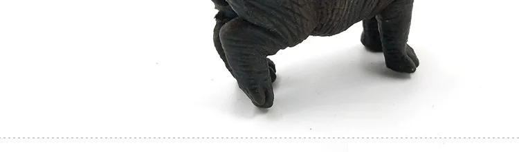 Simulation Baby Elephant Pig Mouse Hippo Chimpanzee Polar bear Rhinoceros cattle leopard Chinchilla cow animal figures model toy