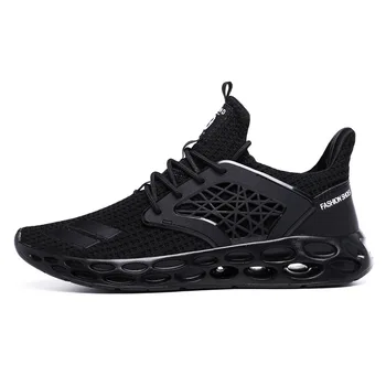 

New Hot Sell Men's Running Shoes Professional Outdoor Breathable Comfortable Chat Fitness Shock absorption Trainer Sport Gym Sne