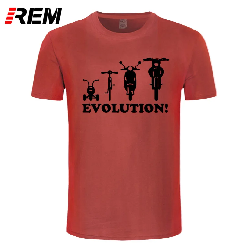 REM Novelty Youth T shirt Evolution of a Tricycle Bicycle Moped Motorbike