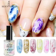 15 мл акварельные чернила лак для ногтей гель с рисунком цветения дымовой эффект мраморные пятна Lquid градиент Маникюр для женщин инструменты для красоты