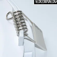 100pcs fixed spring clip for LED ceiling lamp spotlight, downlight , Length 39mm , Free shipping