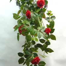 Декоративная искусственная Роза ротанга 85*35 см
