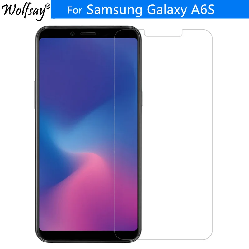 2 шт закаленное стекло для Samsung Galaxy A6s защита экрана 9H премиум протектор A6S SM G6200 6